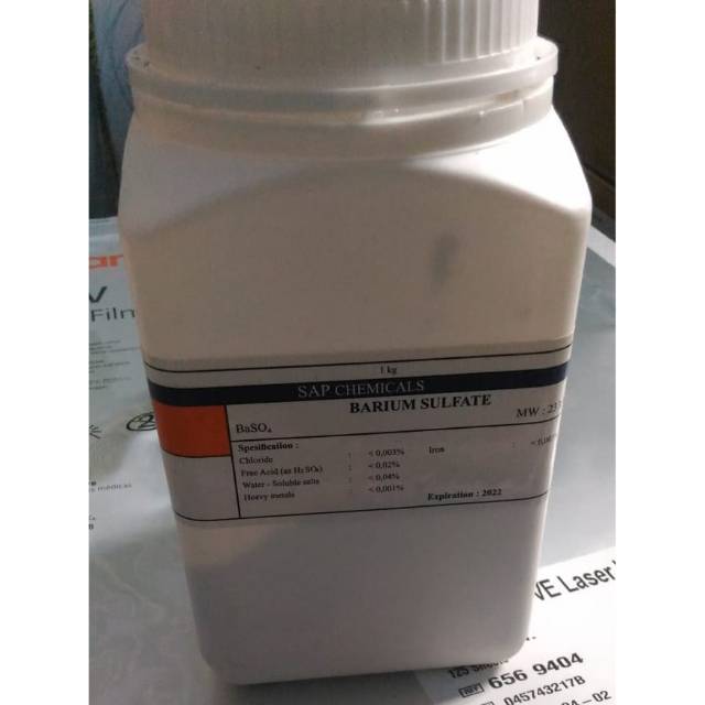 Jual Barium sulfat kemasan 1kg | Shopee Indonesia