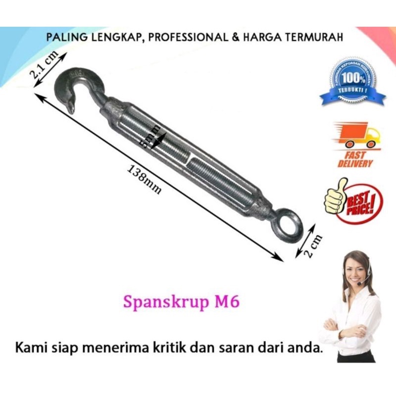 Jual Span Skrup Spanskrup Jarum Keras M M M Shopee Indonesia