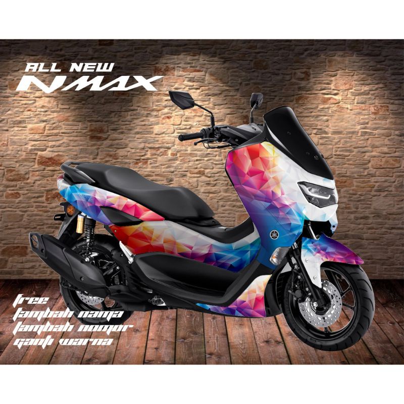 Jual decal sticker nmax new full body stiker variasi dekal yamaha nmax