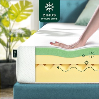 Jual Kasur Busa Zinus Green Tea Memory Foam Backpain Relief Mattress In ...