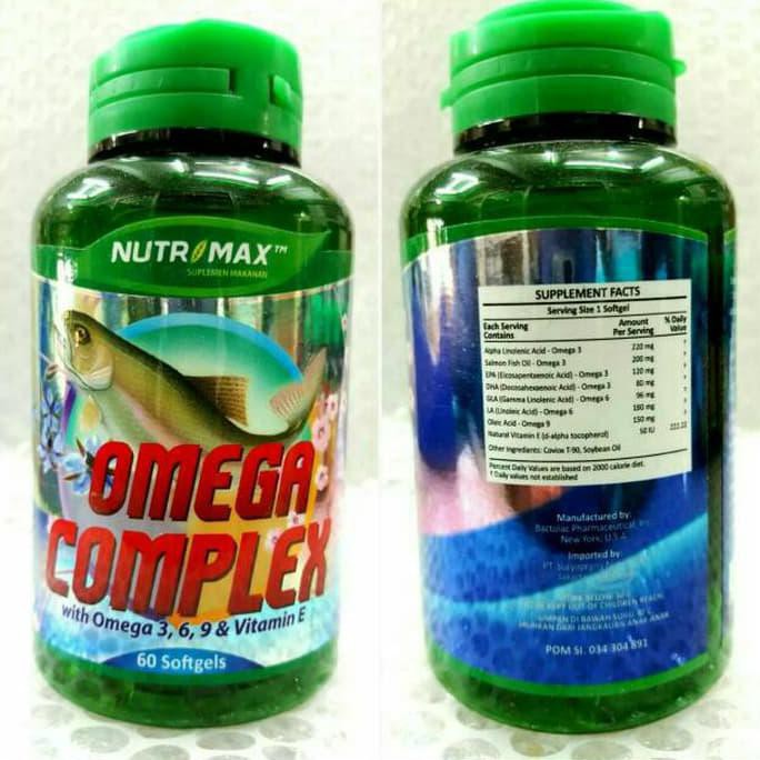 Jual NUTRIMAX OMEGA 3 COMPLEX (60 SOFTGEL) ORIGINAL | Shopee Indonesia