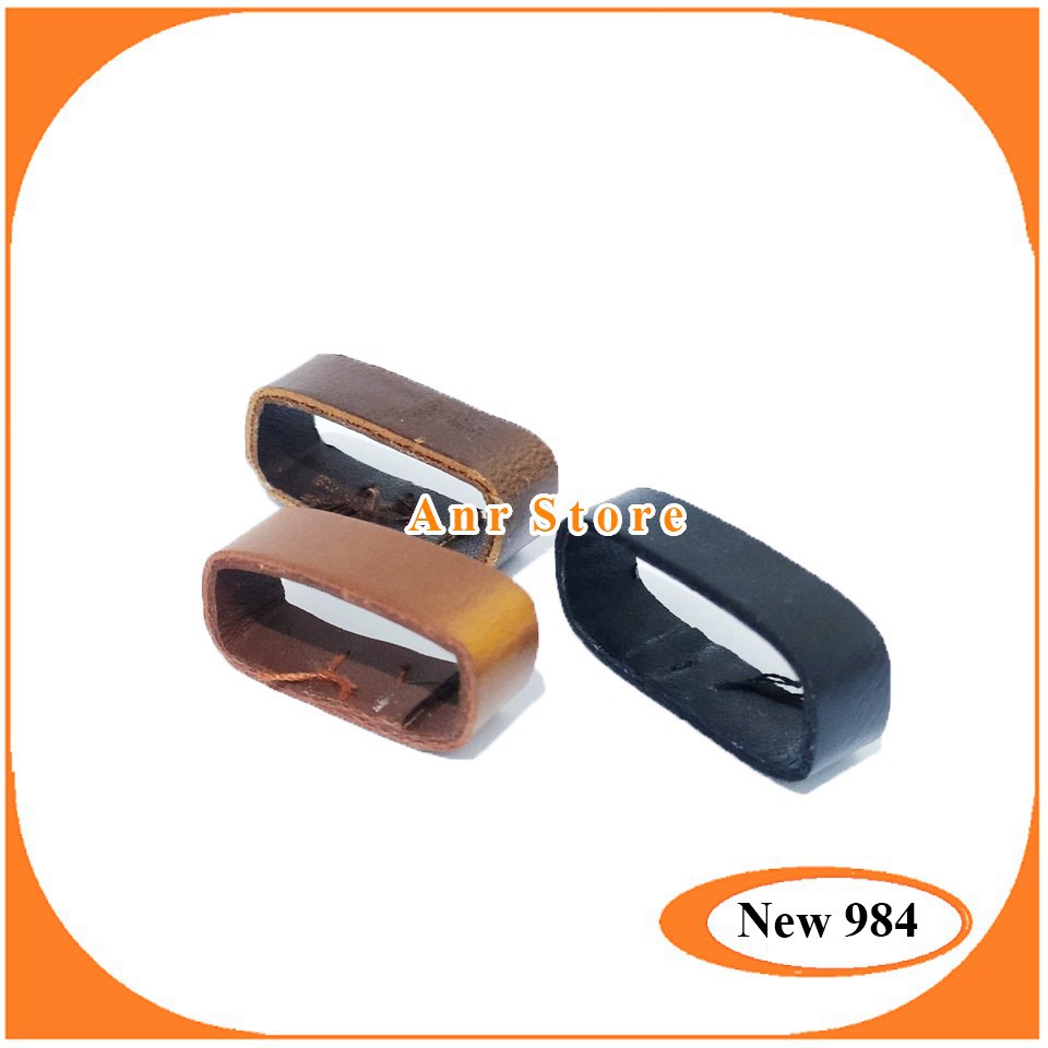 Jual IKATAN TALI JAM TANGAN KULIT ATAU RING LOOP KULIT 22MM 24MM ...