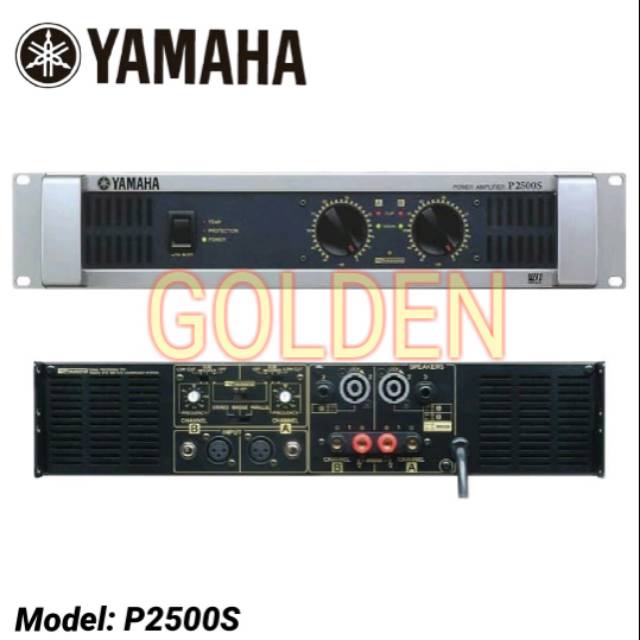 Jual Power Yamaha P2500S Amplifier Yamaha P 2500 S Shopee Indonesia