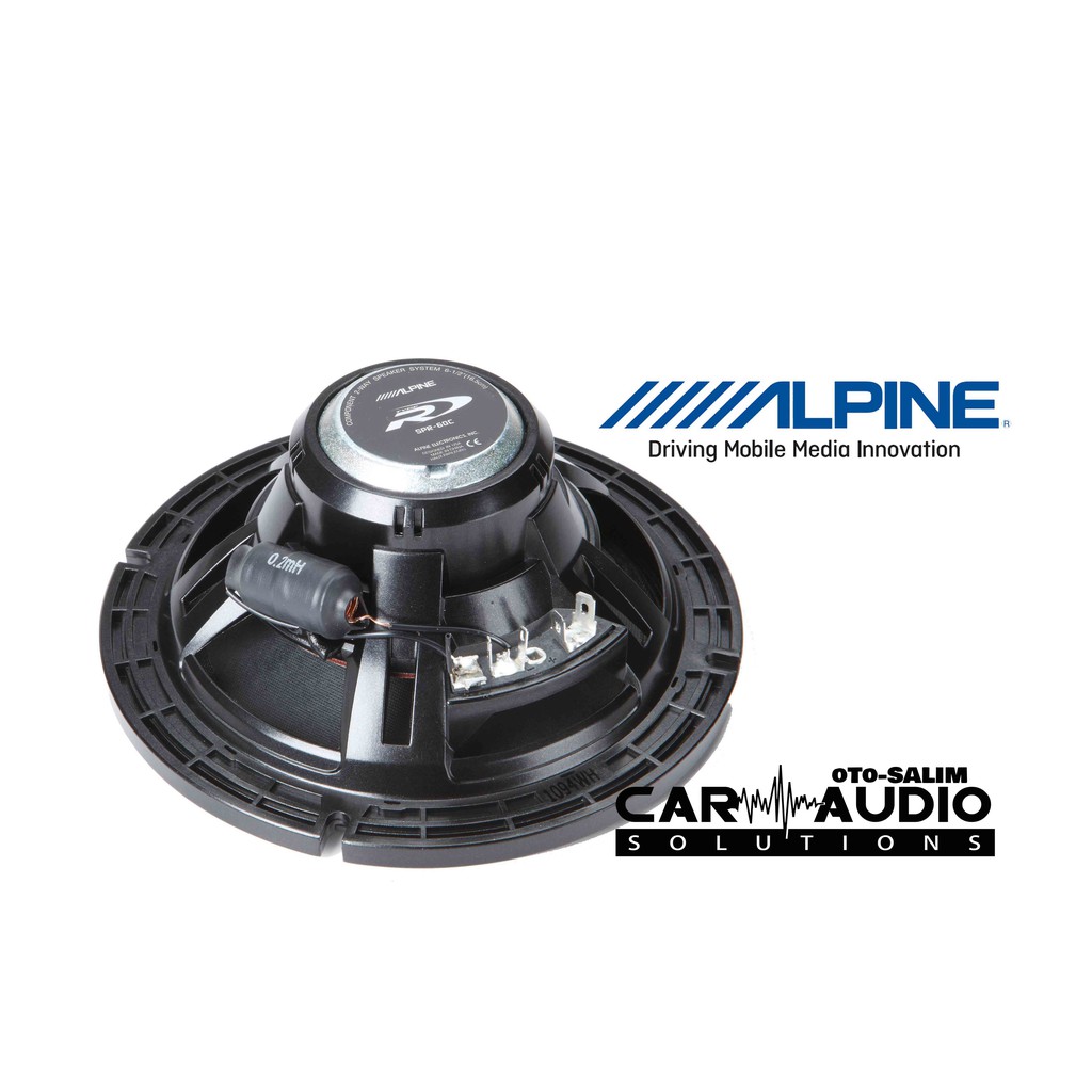 Alpine Spr-60c 6-½ 2-way Component System Cabinet Alpine SPR-60C