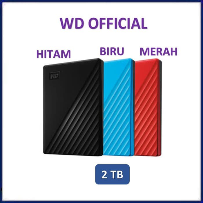 Jual osp290 WD 2TB My Passport Portable Storage USB 3.2 Gen 1 External ...