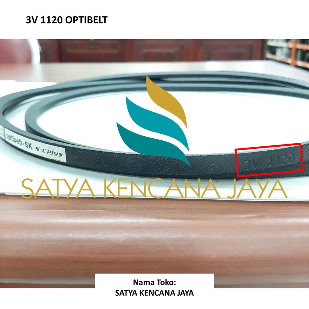 Jual V-BELT 3V 1120 OPTIBELT GERMANY FAN BELT TALI KIPAS TRANSMISSION ...