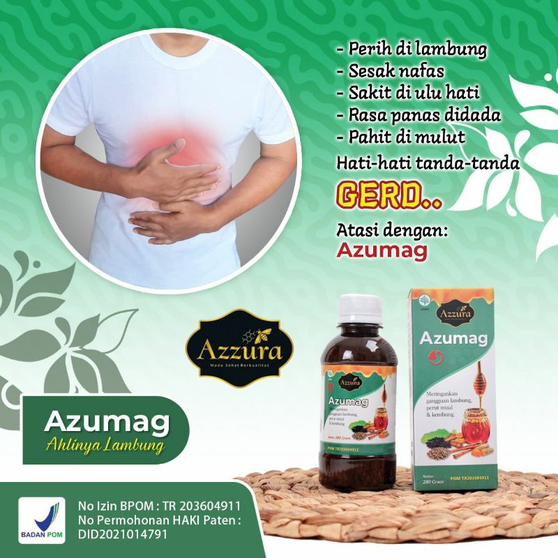 Jual Madu Asli Azumag Mengatasi Asam Lambung Maag dan Gerd 100% ...