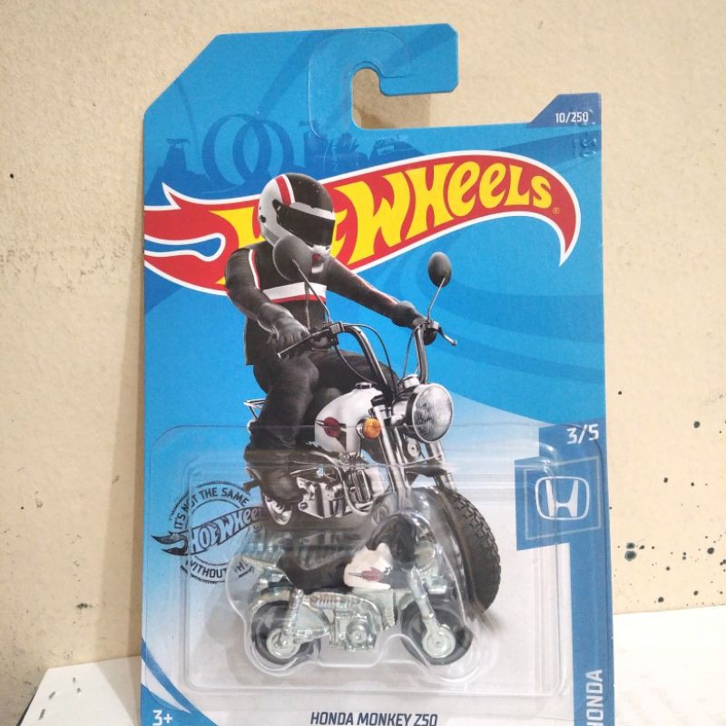Jual Hot wheels diecast honda monkey z50 putih Shopee Indonesia
