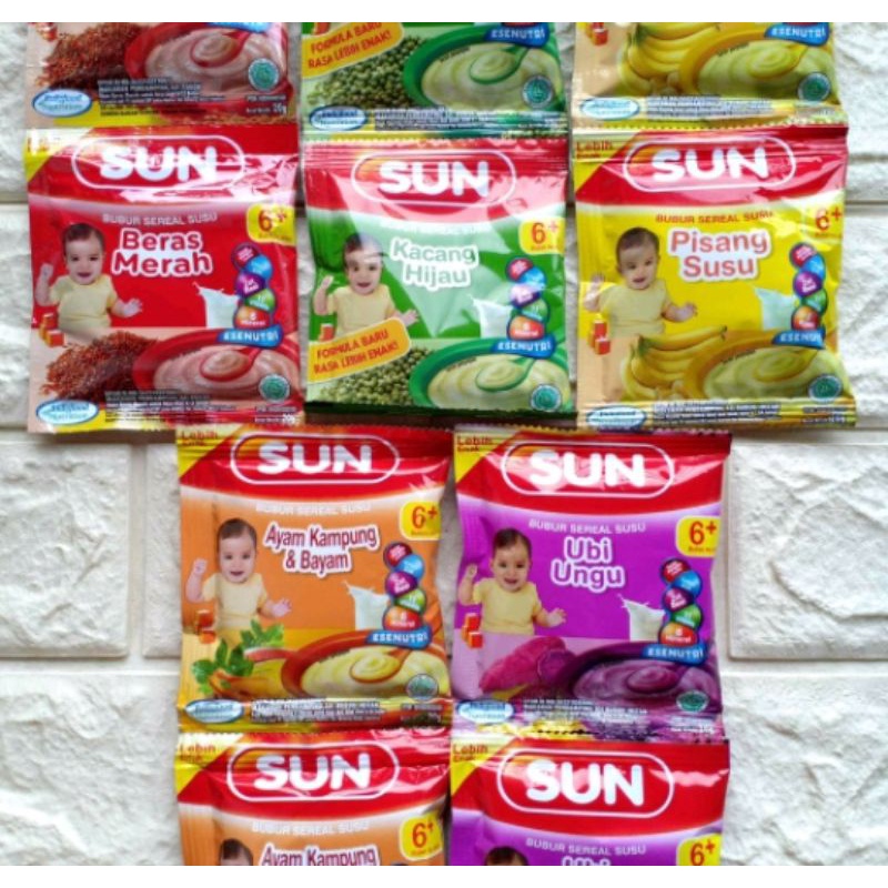 Jual SUN Bubur Sachet 20 gram | Shopee Indonesia