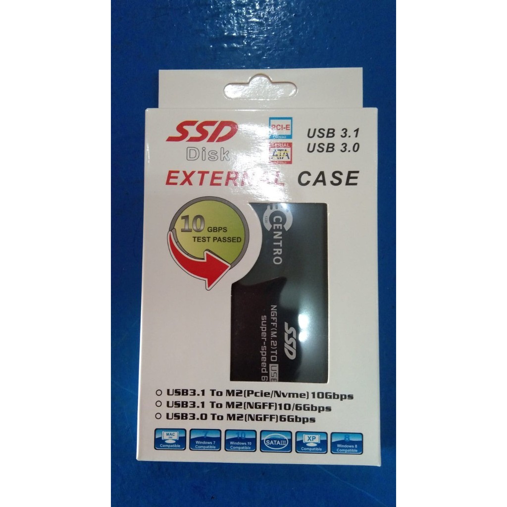 Jual EXTERNAL BOX SSD M2 CENTRO USB 3.0 | Shopee Indonesia