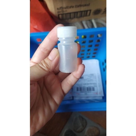 Jual Botol Sampel 10ml warna putih susu tutup putih Botol kosong 10ml ...