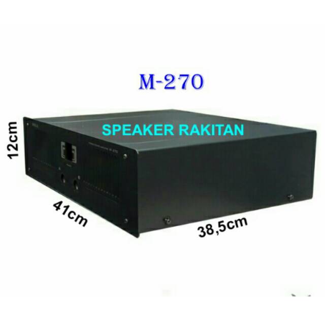 Jual Box Power Amplifier Bell M 270 Shopee Indonesia