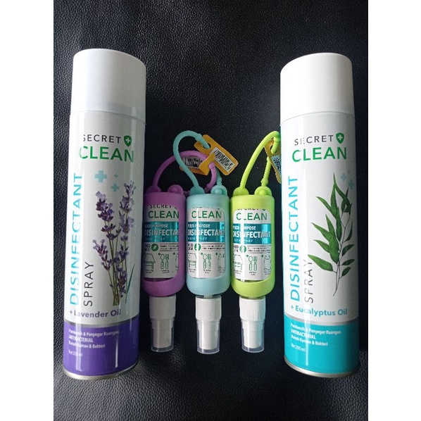 Jual Secret Clean Disinfectant Spray 200ml | Shopee Indonesia