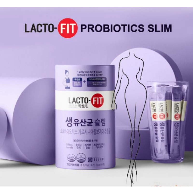 Jual Lactofit Probiotics Slim Lactofit 10 Sachets Probiotik Pelangsing Diet Sehat Korea