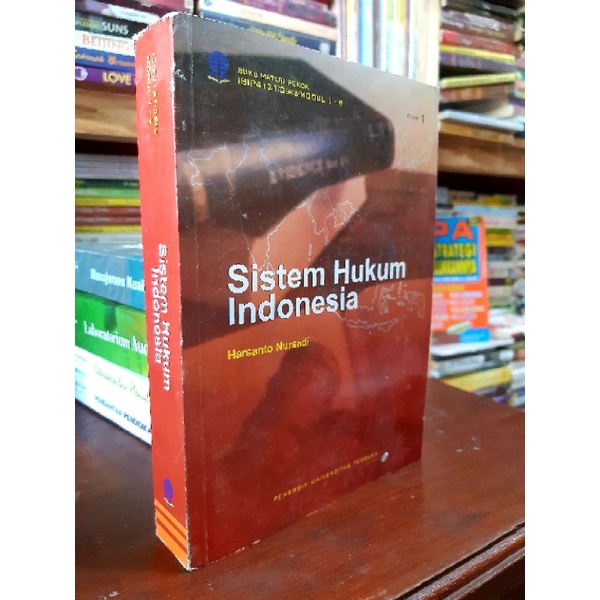 Jual Buku Sistem Hukum Indonesia Edisi 1.Harsanti Nurhadi.Ut Original ...