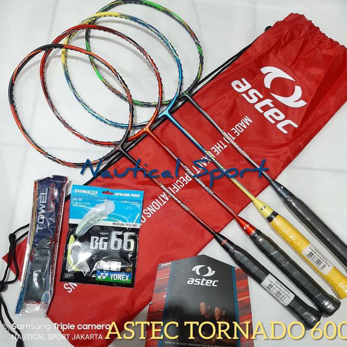 Jual RAKET ASTEC TORNADO 600 ORIGINAL | Shopee Indonesia