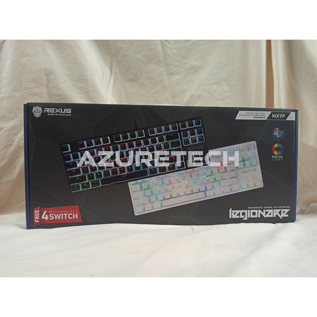 Jual Rexus Legionare MX9P / MX9 Pudding TKL Mechanical Gaming Keyboard ...