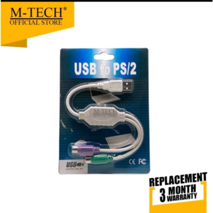 Jual Cantik Converter Kabel Usb To Ps2 Mouse Keyboard Jadul Bagus ...