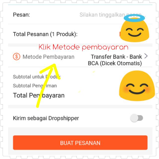 Jual INFORMASI PILIH METODE PEMBAYARAN COD | Shopee Indonesia