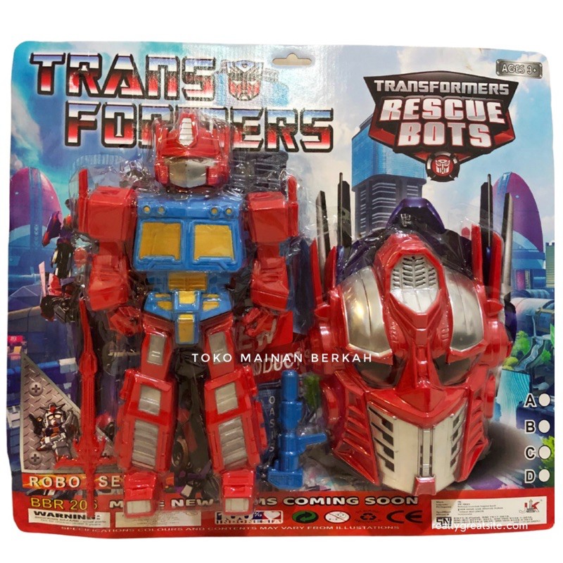 Jual MAINAN TRANSFORMER SET MAINAN OPTIMUS PRIME SET MAINAN ROBOT