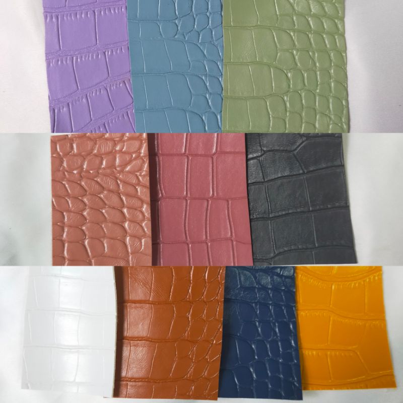 Jual Bahan Kulit Sintetis Vinyl Lv / Kulit Imitasi / Synthetic