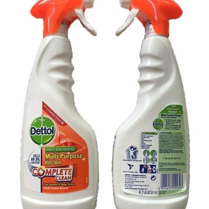 Jual Dettol Multi Purpose Kitchen Spray Pembersih Dapur 440ml Shopee Indonesia 8018