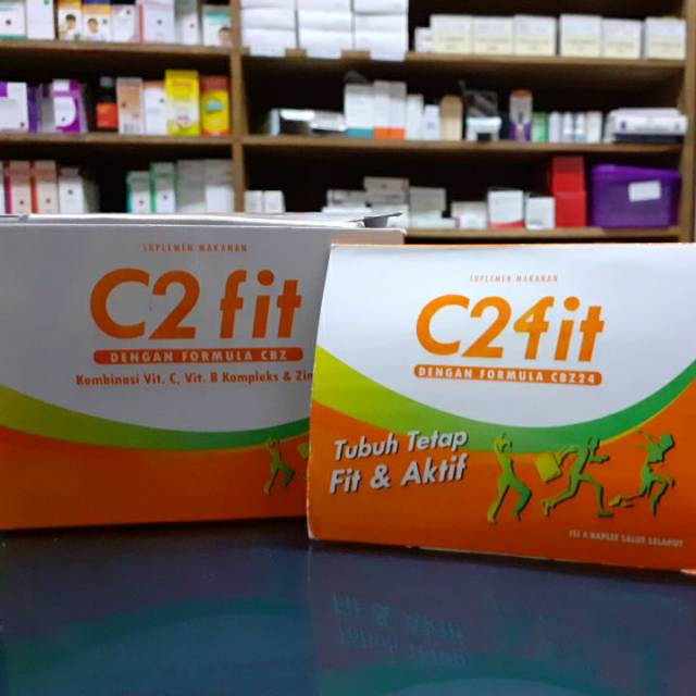 Jual C2fit tab 1 strip isi 4 tab | Shopee Indonesia