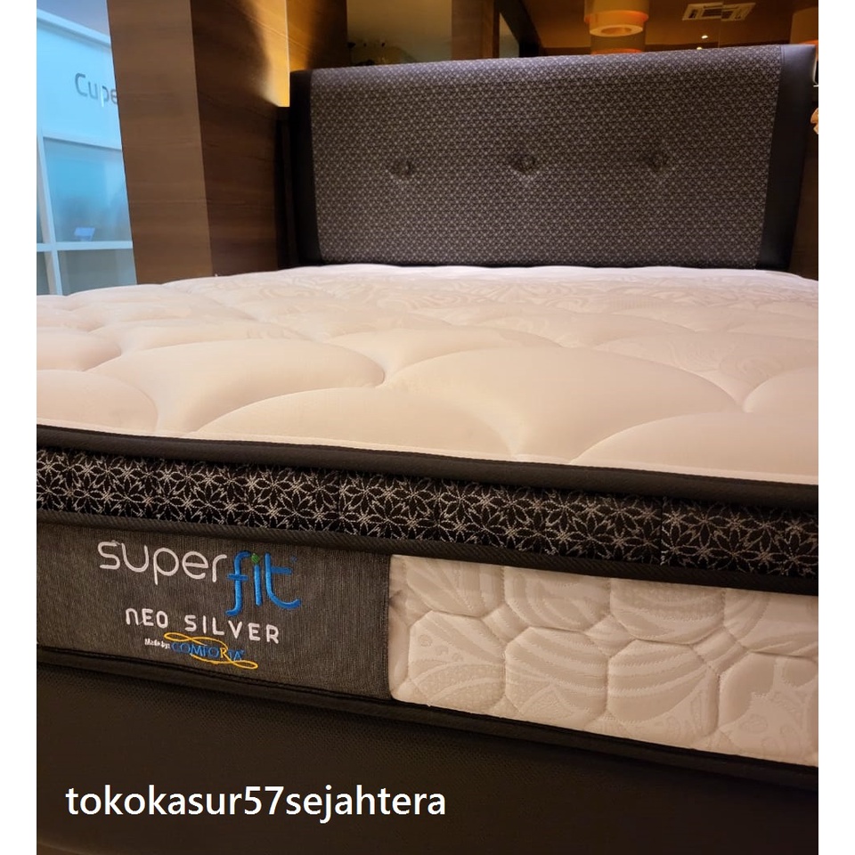 Jual Kasur Springbed Superfit type Neo Silver tebal 27 cm by Comforta ...