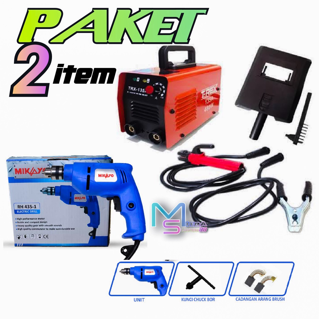 Jual Paket Tukang Las Item Mesin Las A W Inverter Mesin