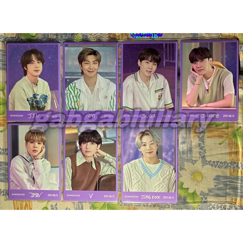 Jual Official MPC Message Card Sowoozoo BTS Fullset | Shopee Indonesia