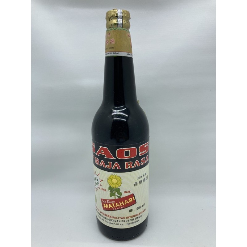 Jual SAOS RAJA RASA CAP BUNGA MATAHARI 600ml BOTOL KACA [FREE BUBBLE ...