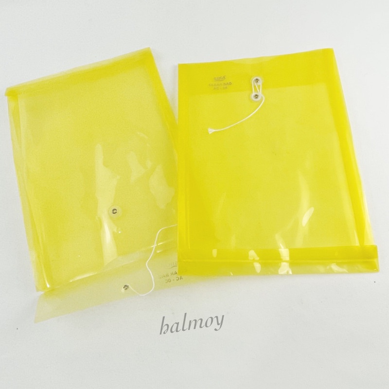 Jual Map Plastik Tali Ukuran Folio F4 Warna Kuning Shopee Indonesia