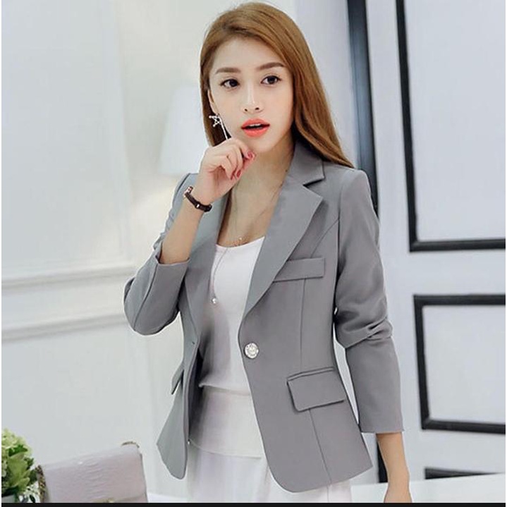 Jual Jas Blazer Wanita Perempuan Cewek Jas Blazer Formal Wanita Jas