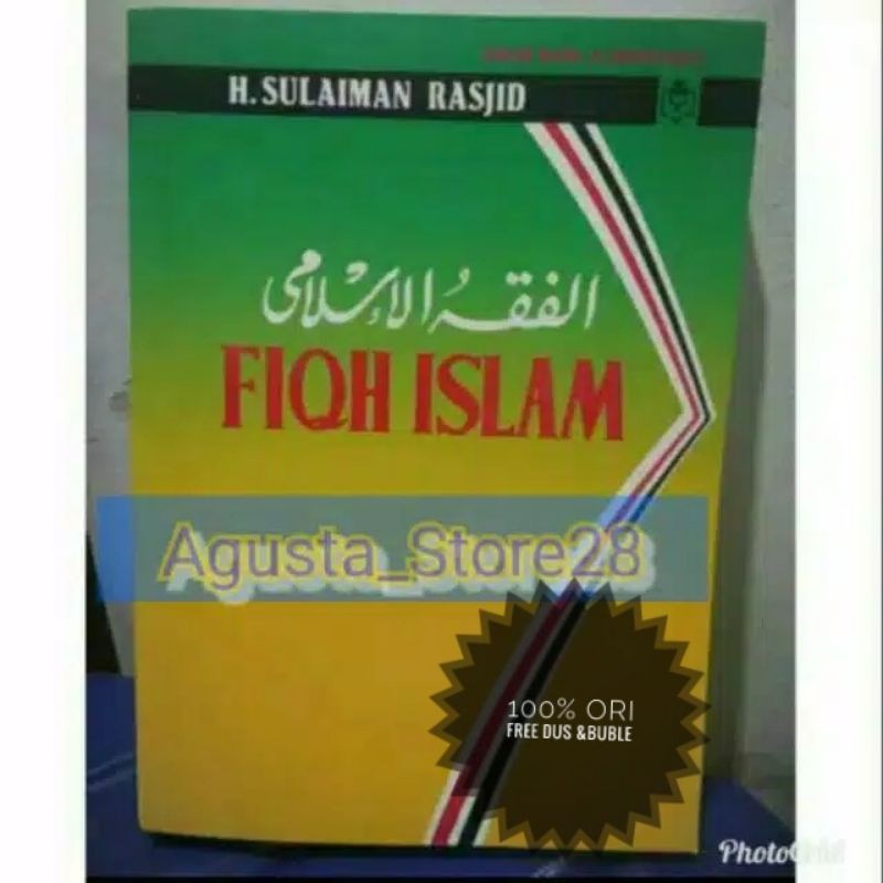 Jual Fiqh Islam Sulaiman Rasyid Original Shopee Indonesia