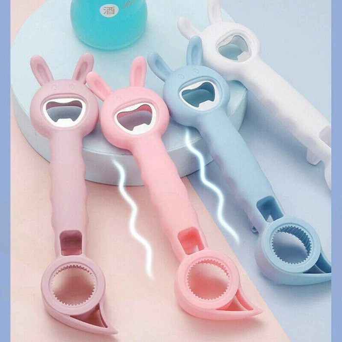 [UNIK88] Bottle Opener 4in1 Alat Pembuka Tutup Botol Lucu Bentuk Animal | AutoStock