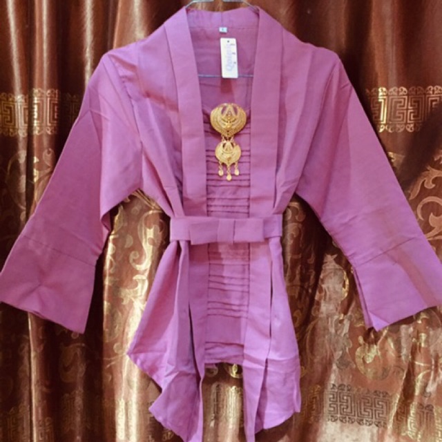 Jual (REALPICT) KEBAYA KUTUBARU PINK ACARA LAMARAN SERAGAMAN BRIDESMAID ...