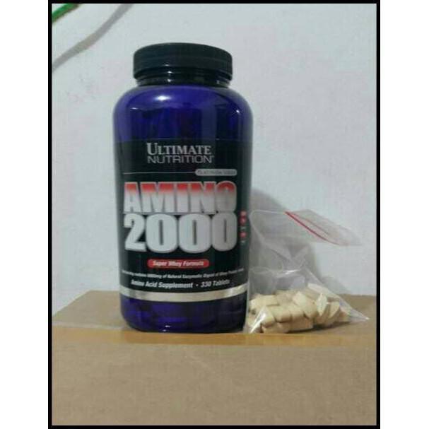 Jual Amino 2000 Ecer 100 Tabs Ultimate Nutrition Berkasiat Atau