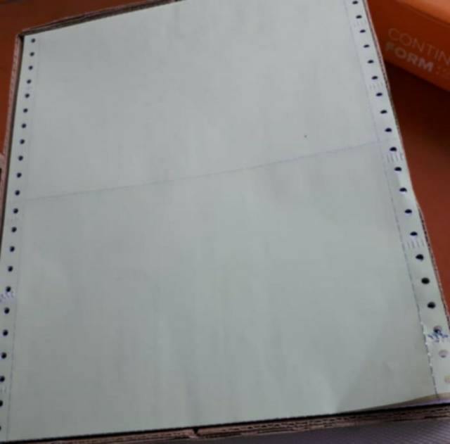 Jual SINAR DUNIA. KERTAS CONTINUOUS FORM 4 RANGKAP. PRS (BAGI2) NCR 4 ...