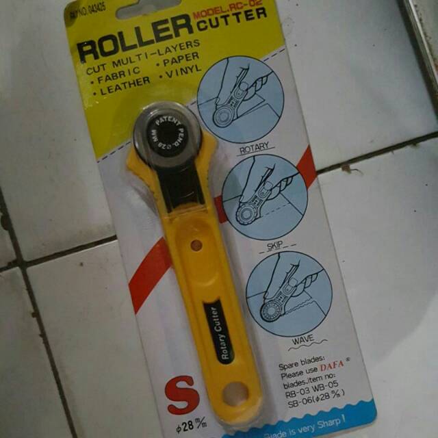 Jual Roller cutter pisau cutter kater cuter alat potong akrilik fiber ...