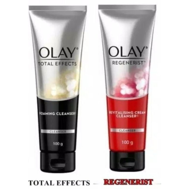 olay total effect / regenerist facial foam foaming cleanser sabun muka 100gr