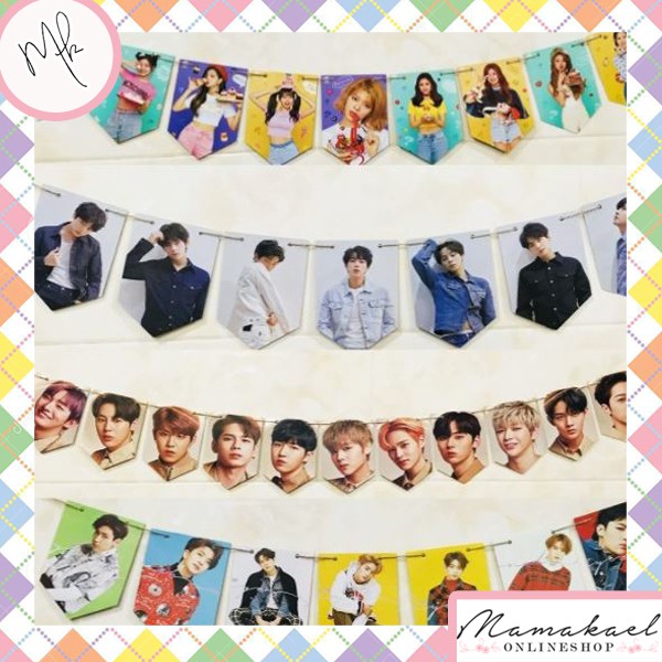 Jual MK1020 HANGING GARLAND KPOP STAR GANTUNGAN FOTO GAMBAR BLACKPINK ...