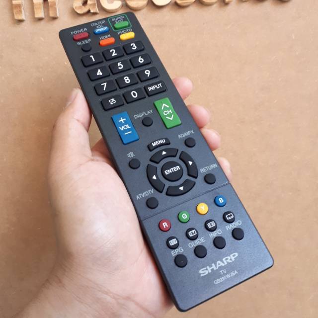 Jual Remote tv sharp analog digital original GB291WJSA Shopee Indonesia