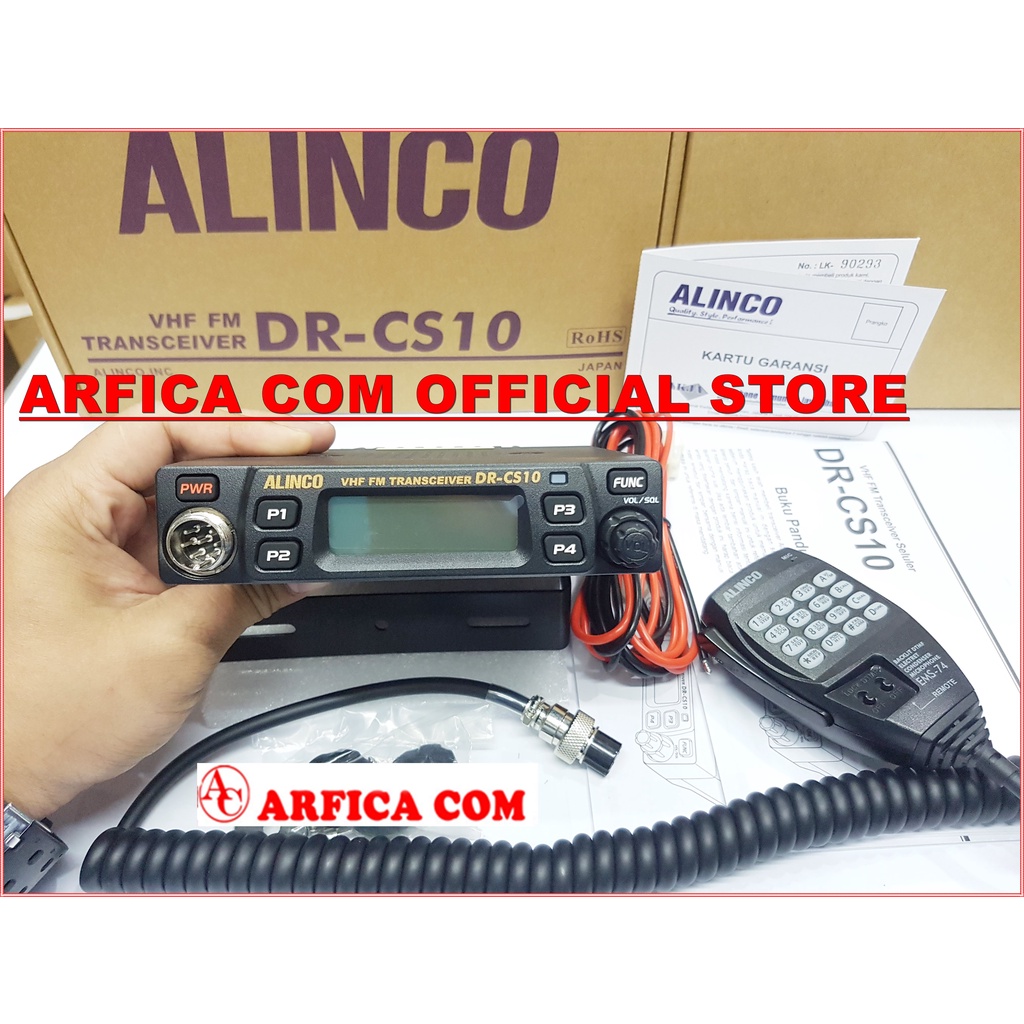 Jual RADIO RIG ALINCO DR-CS10 VHF - RIG ALINCO DR CS10 VHF GARANSI ...