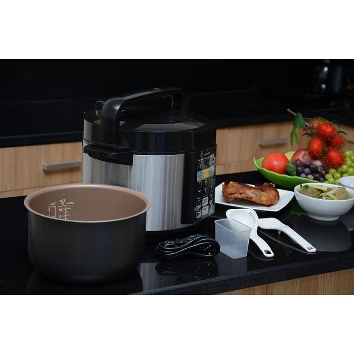 Jual PHILIPS Electric Pressure Rice Cooker 5 Liter - HD2136 | Shopee ...