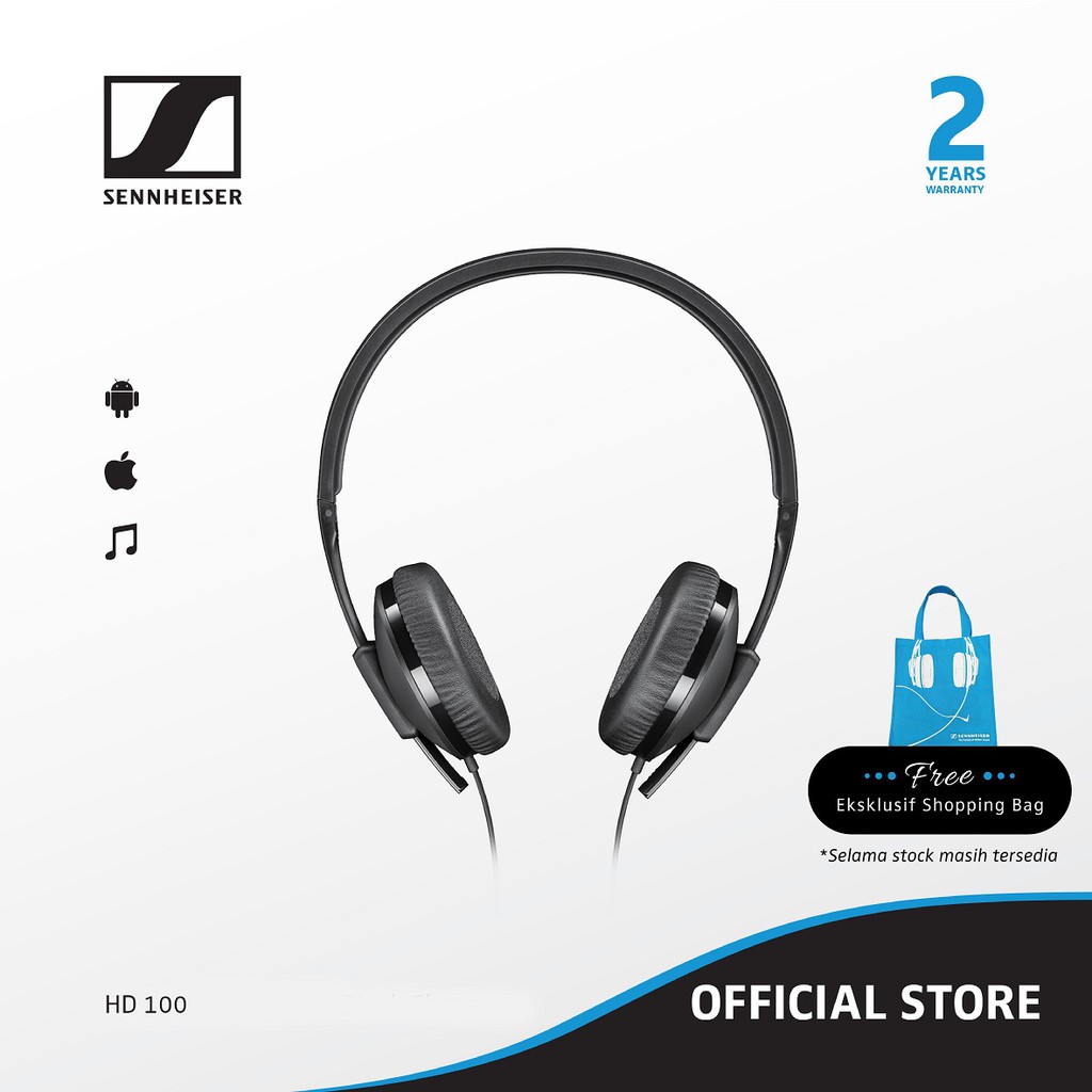 Jual Sennheiser HD 100 Headphone On ear Shopee Indonesia