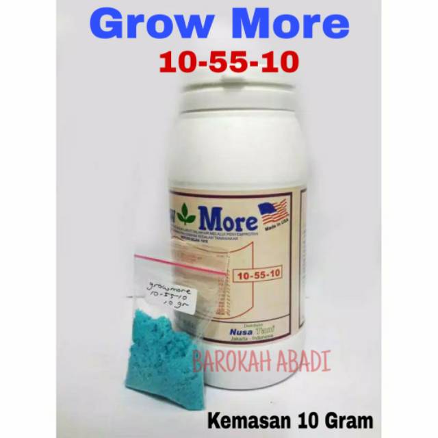 Jual Pupuk Npk Growmore Gram Pemacu Pembungaan Dan Pengisian Buah Shopee