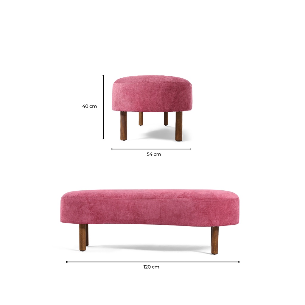 Jual Stool lengkung CELINE Bench sofa bench lengkung Shima Putra ...