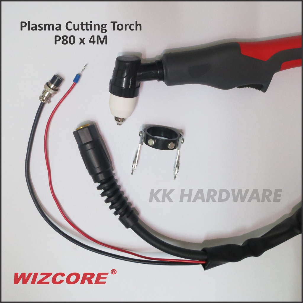 Jual Plasma Cutting Torch P80 x 4m Cut 100 Stang Plasma Torch Potong
