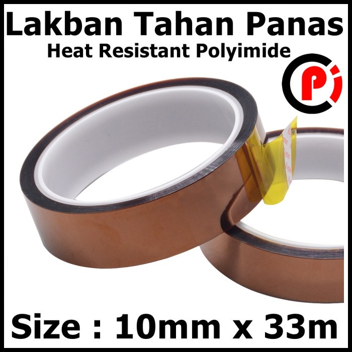 Ruban Adhésif Résistant à La Chaleur 33m X 0.06mm (250-300°C) - Neuf