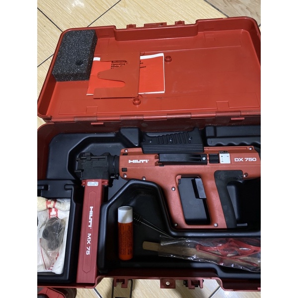 Jual hilti DX 750 ramset Nail gun Mx 75 magazine automatic powder